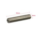3 D Yazıcı M6 30mm Teflonsuz Barrel